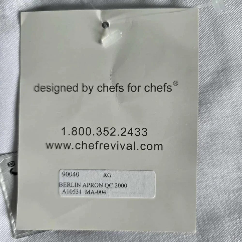 Chef Revival this apron